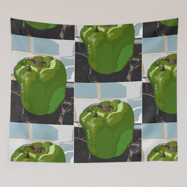 Item preview, Pop Art Pepper - Blue/Gray designed and sold by gallantgiraffe.