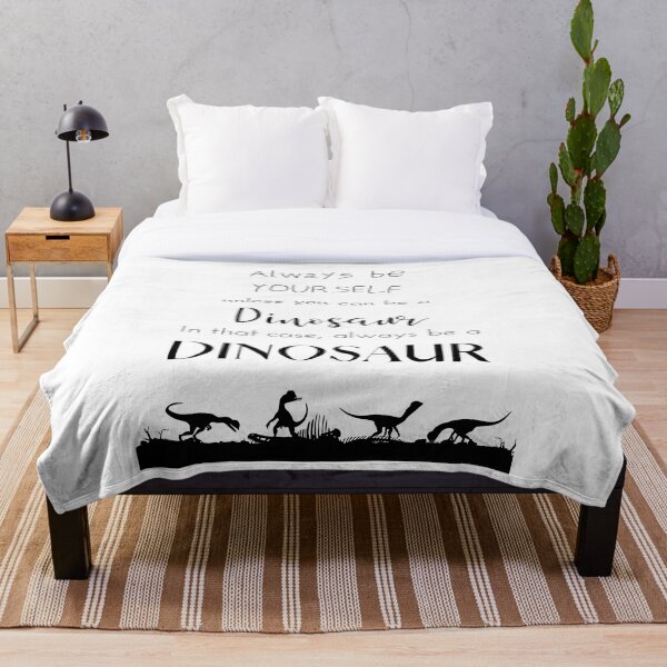 Item preview, Dinosaur monochromatic Kids inspirational Art  designed and sold by TriadArtDesign.