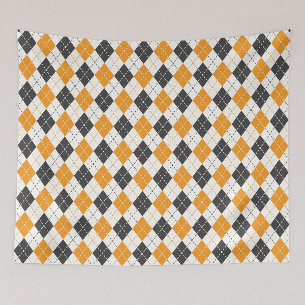 Item preview, Fun with Argyle Fall Halloween Pattern designed and sold by Katharine Andrew.