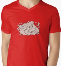 Cat fight Men's V-Neck T-Shirt