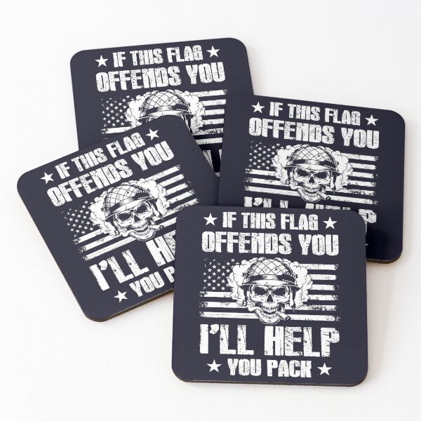 Item preview, If this Flag Offens you Veteran will help you pack designed and sold by mmos.