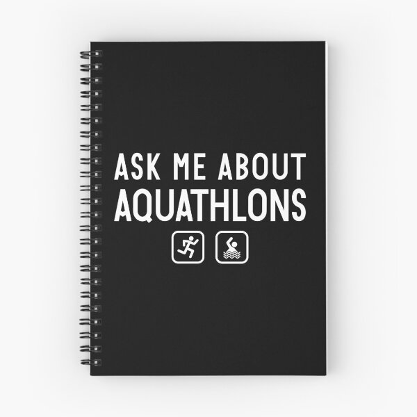Item preview, Ask Me About Aquathlons graphic designed and sold by jakehughes2015.