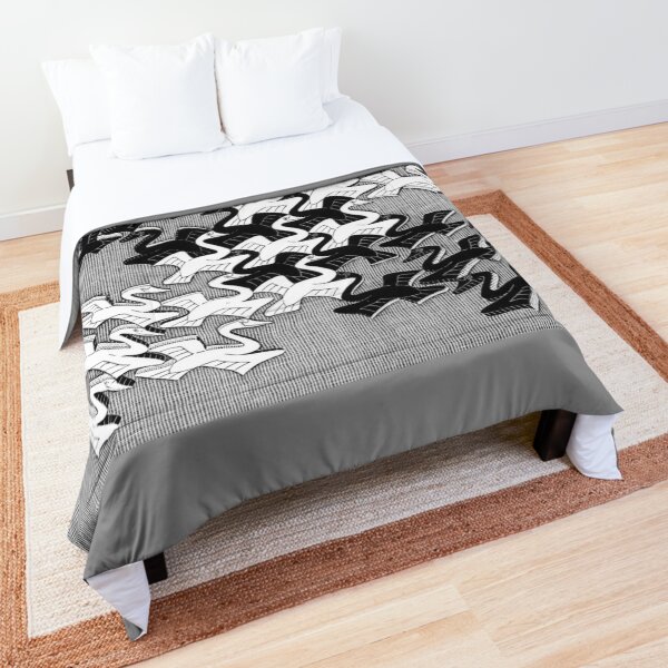ESCHER SWANS 1956 Comforter