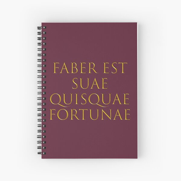 Cahier A Spirale Citation Latine Maintenant Je Sais Ce Qu Est L Amour Par Nabukodonosor Redbubble