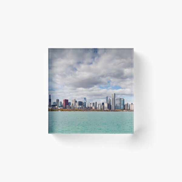 Item preview, Chicago Skyline designed and sold by PillowAndBehold.