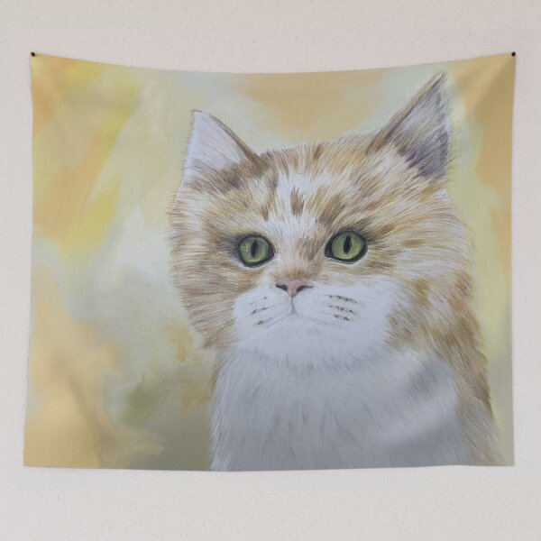 Item preview,   Cute kitten watercolour painting  designed and sold by Diane Hunter Art.