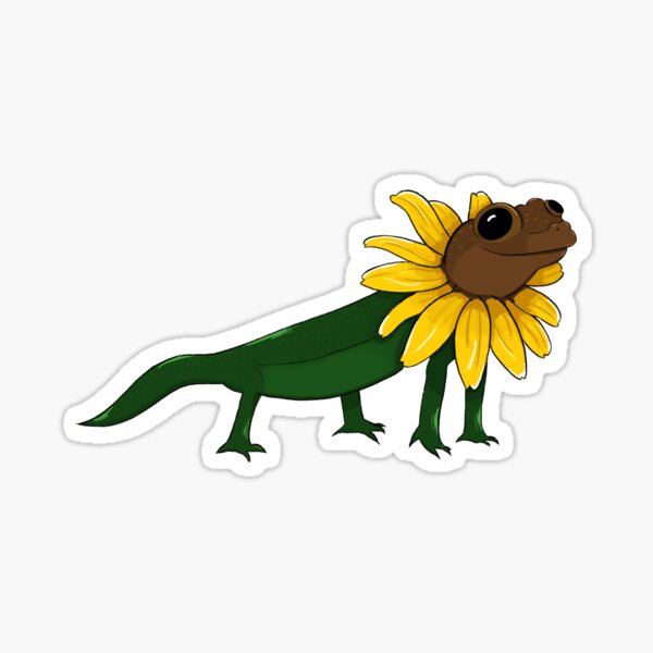 Item preview, Standing Flower Gecko designed and sold by marsarts13.