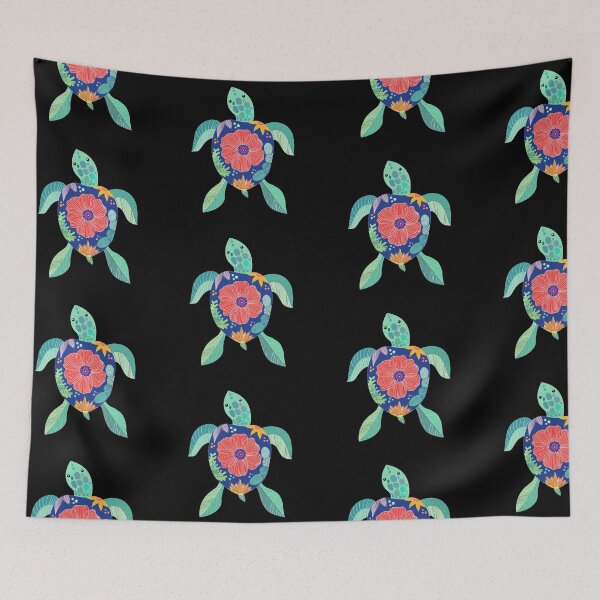 Item preview, Save the Turtles Flowers Flower Turtle Vsco designed and sold by Draculaura2009.