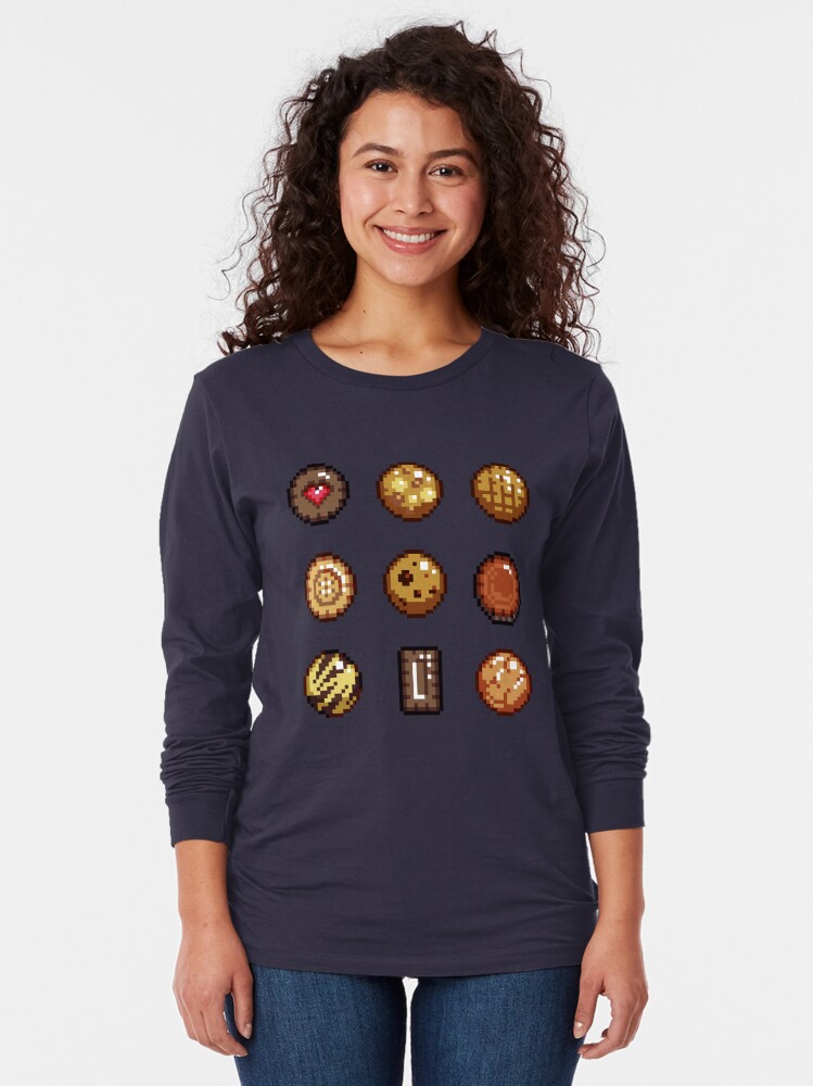 Thumbnail 2 of 5, Long Sleeve T-Shirt, Cookies & Biscuits designed and sold by DashNet.