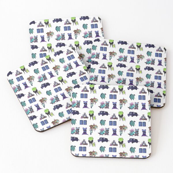 Item preview, Large Kipo Sticker Set designed and sold by SedgeWren.