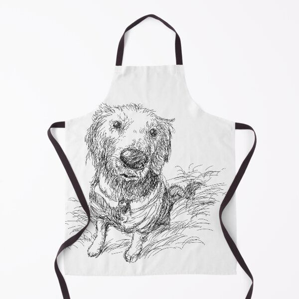 Item preview, Cute Dog Hand-drawn Sketch designed and sold by wasootch.
