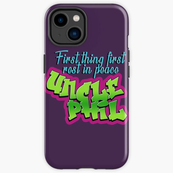 First Thing First Rest In Piece Uncle Phil J.Cole Lyrics No Role Modelz iPhone Tough Case