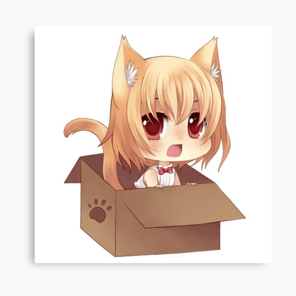 Catgirl Canvas Prints | Redbubble