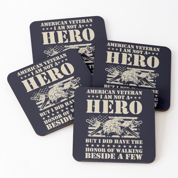 Item preview, American Veteran I'm not a Hero designed and sold by mmos.