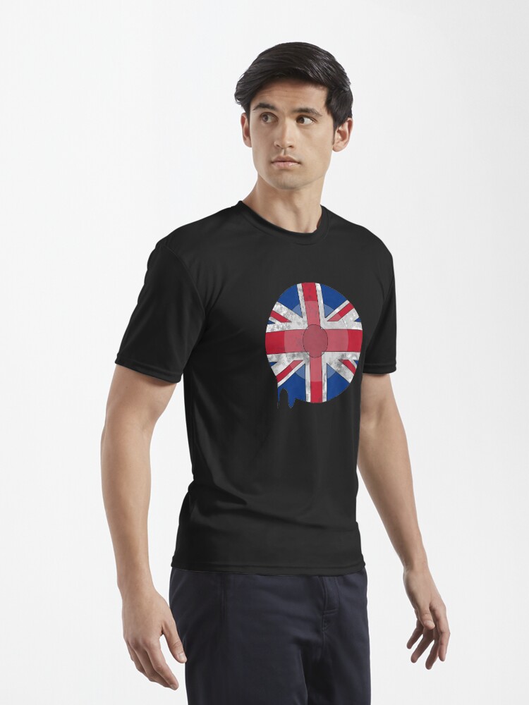 Thumbnail 3 of 7, Active T-Shirt, Great Britain designed and sold by technotic.
