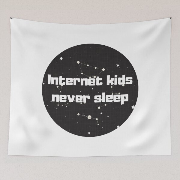 Item preview, Internet kids never sleep designed and sold by crikz.