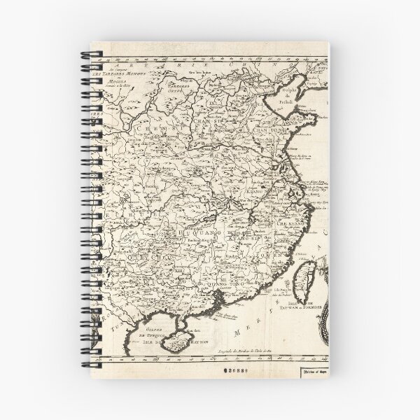 Item preview, Map of China (1748) designed and sold by allhistory.