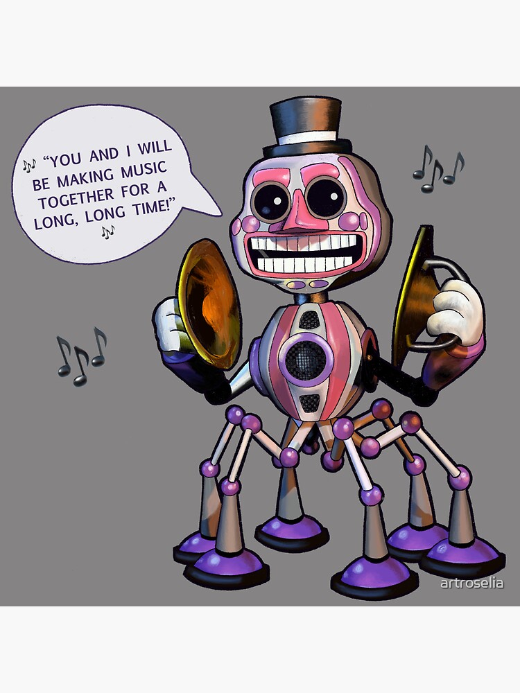 Fnaf Music Man Sticker Fnaf Music Man Fnaf Discover And Share S The Best Porn Website