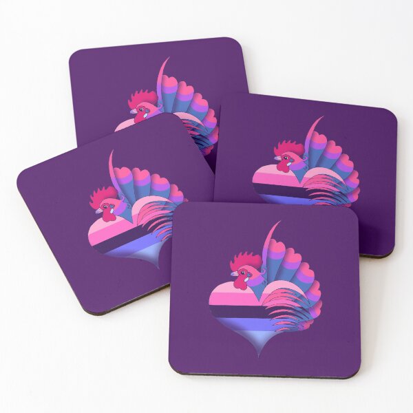 Item preview, Omnisexual/Bisexual Pride Serama designed and sold by Kit Ellsworth.