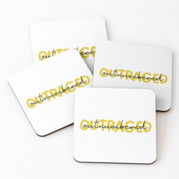 Item preview, Outnumbered Outraged designed and sold by Identity Club Co.