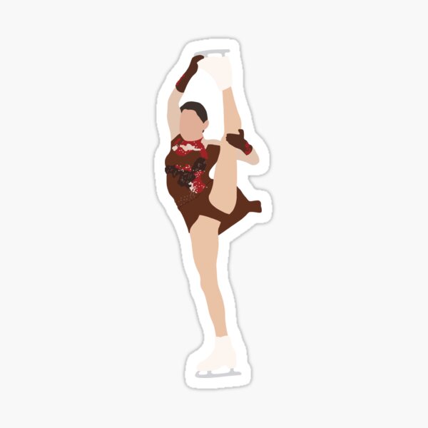 Item preview, Figure Skater Evgenia Medvedeva designed and sold by dancerstickers.