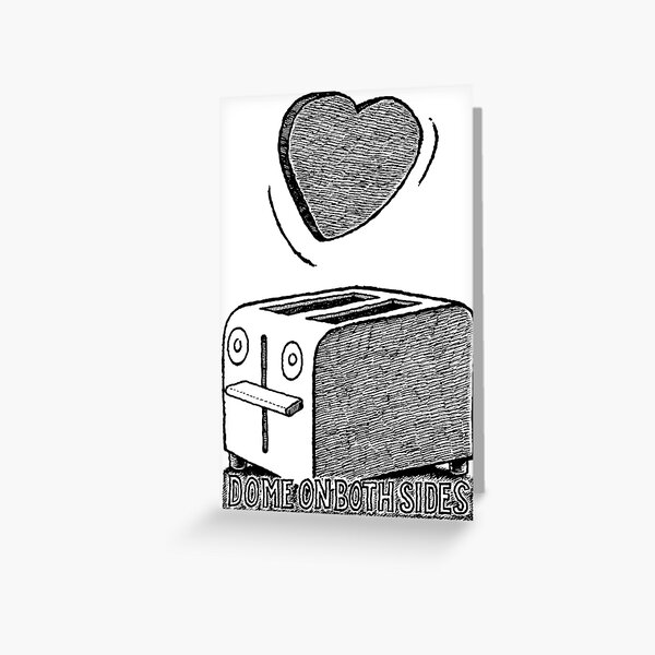 Toaster Valentine  Greeting Card