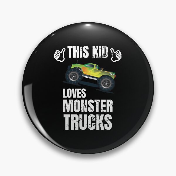 Item preview, This kid loves monster trucks designed and sold by Statim.