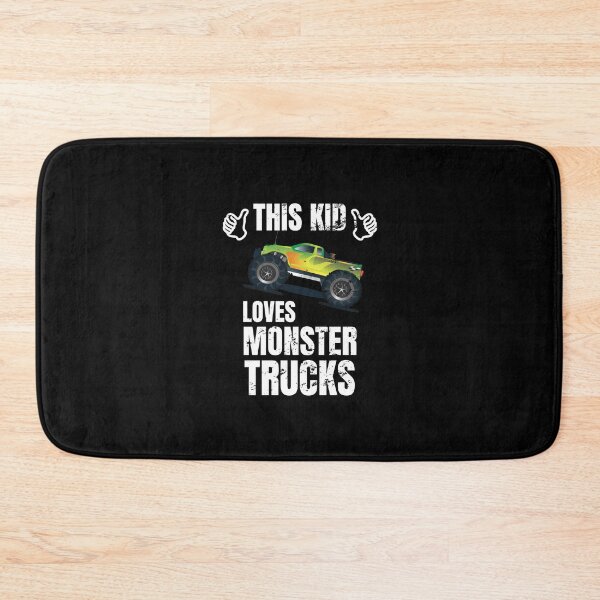 Item preview, This kid loves monster trucks designed and sold by Statim.