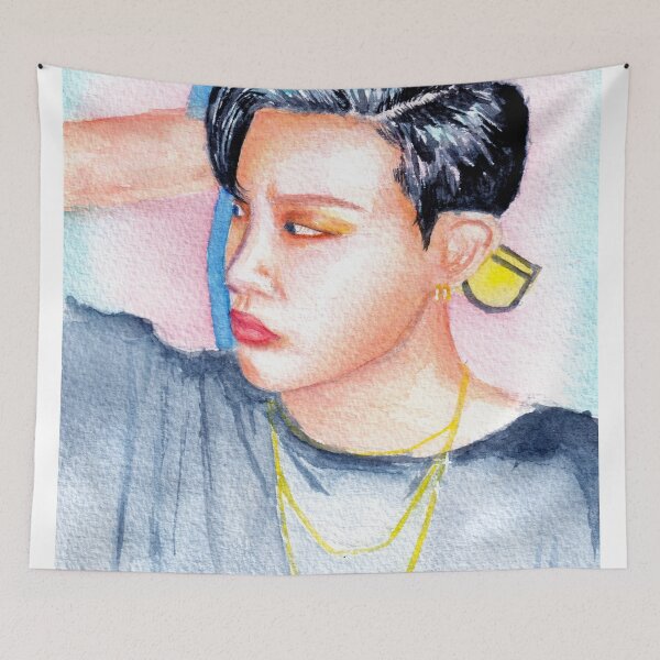 Item preview, BTS J-Hope Dynamite Watercolour designed and sold by AlyssaOsben.