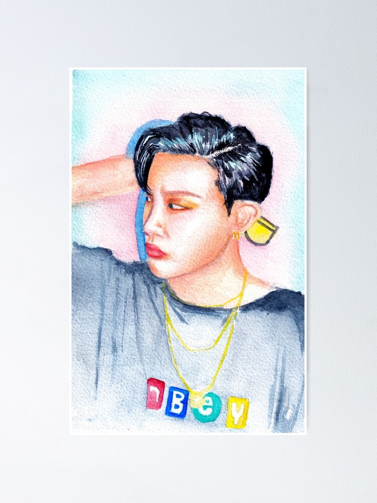 BTS J-Hope Dynamite Watercolour | Poster