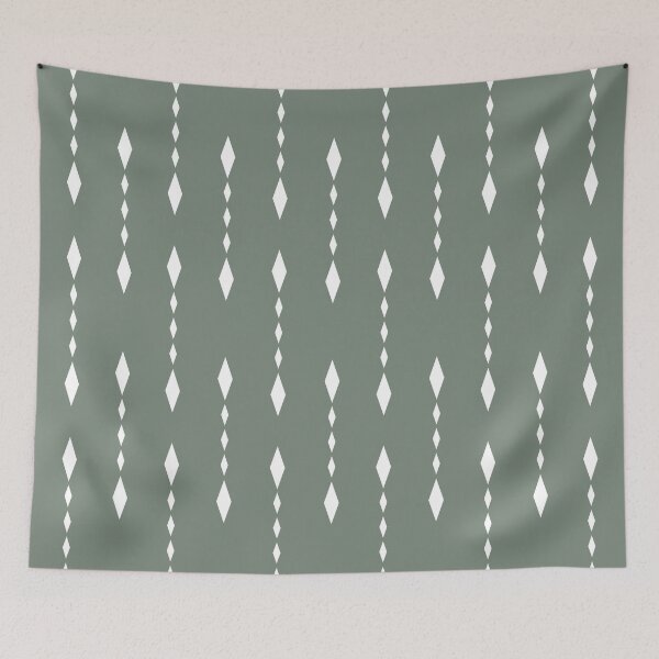 Item preview, Tribal Prints, Sage Green, Boho Wall Art designed and sold by meggydesigns.