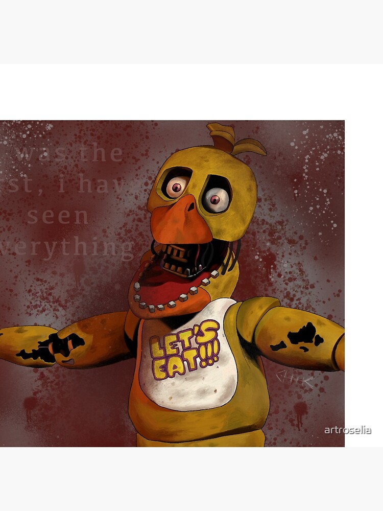 fnaf withered chica full body - Google Search