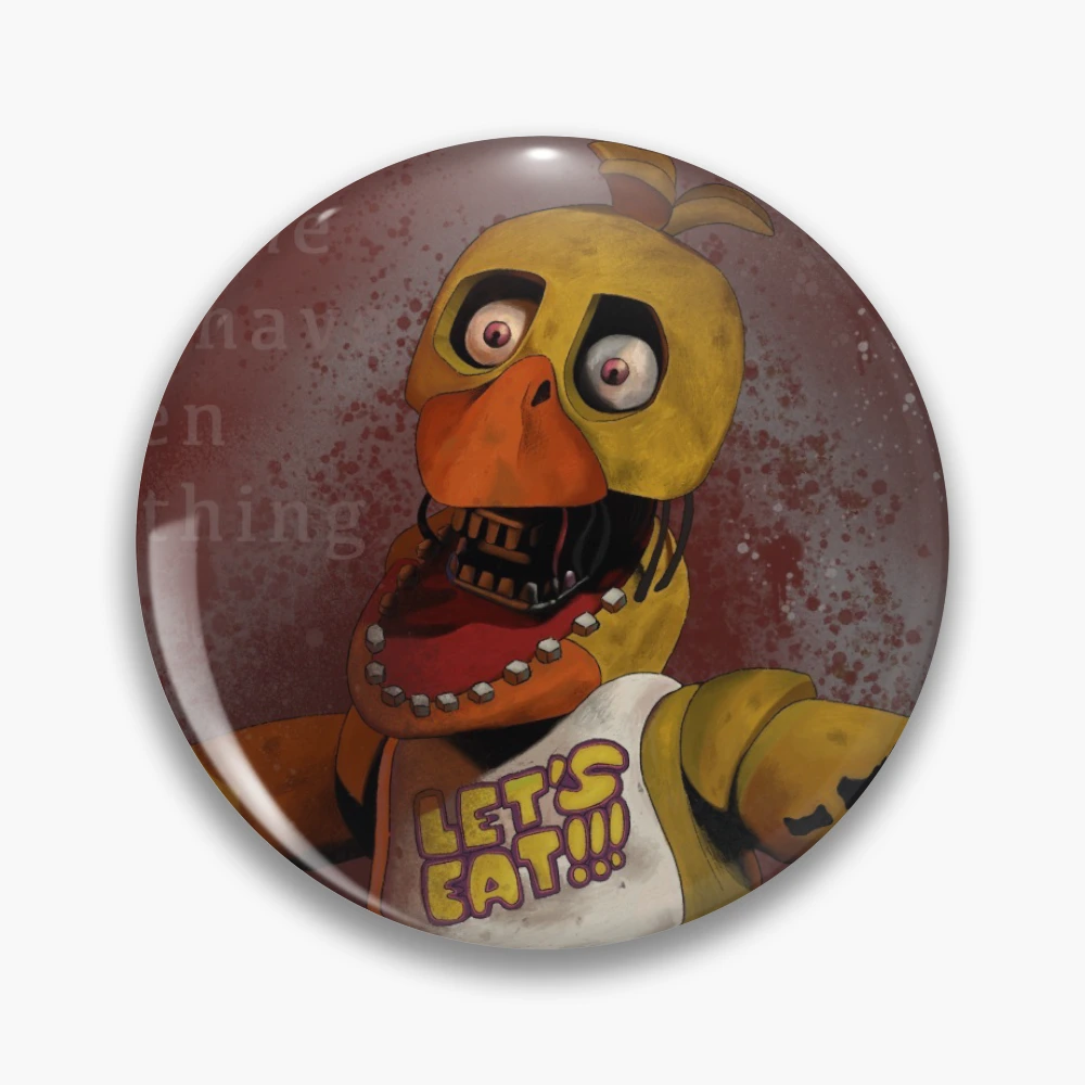 fnaf withered chica  Pin for Sale by artroselia