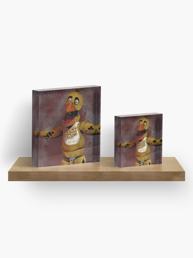 fnaf withered chica  Art Print for Sale by artroselia