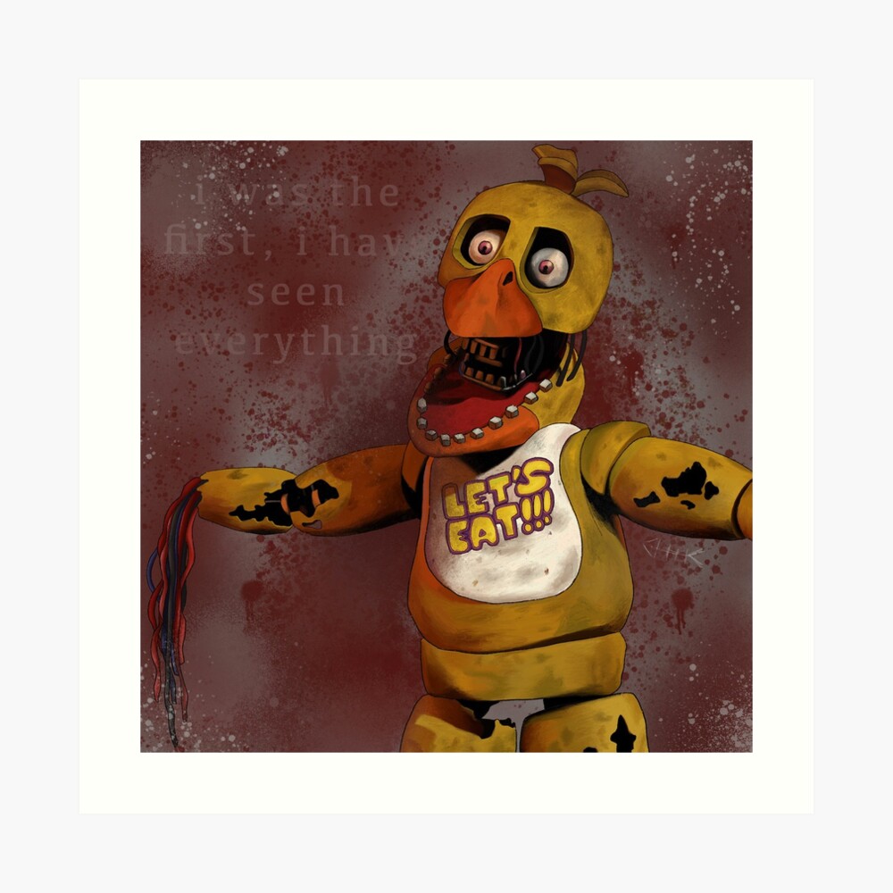 fnaf withered chica 