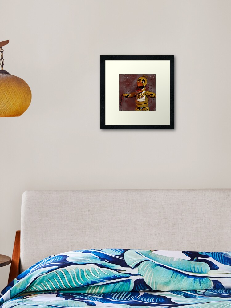 Withered chica artwork Canvas Print for Sale by OliviaDrawsss