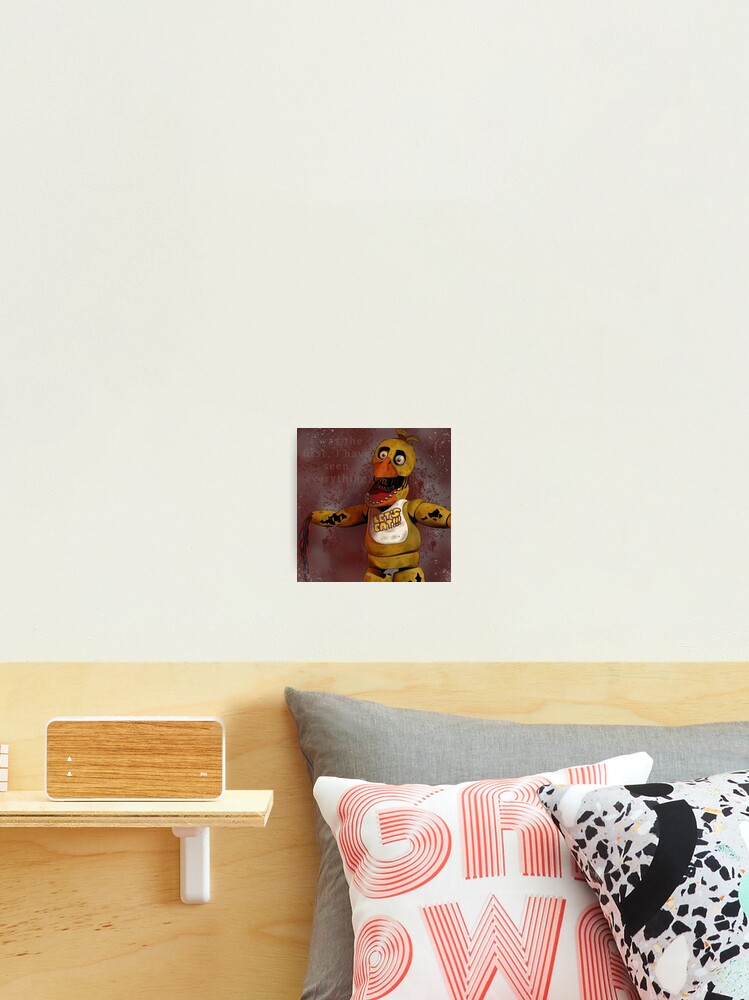 Withered chica artwork Art Print for Sale by OliviaDrawsss