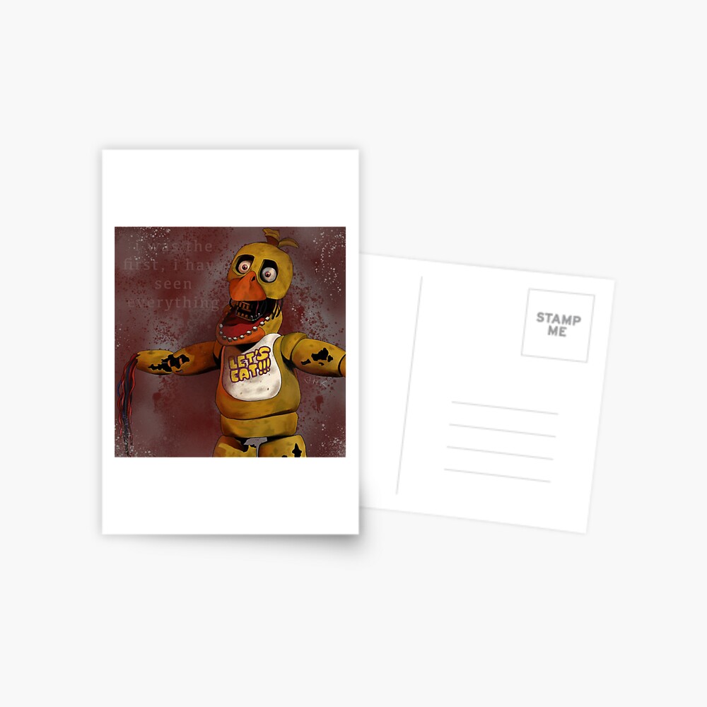 fnaf withered chica  Pin for Sale by artroselia