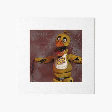 Withered Chica (Five Nights at Freddy's)  Art Board Print for