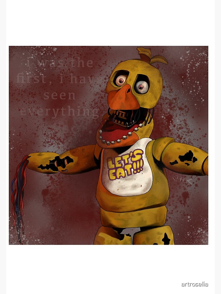 FNAF withered chica