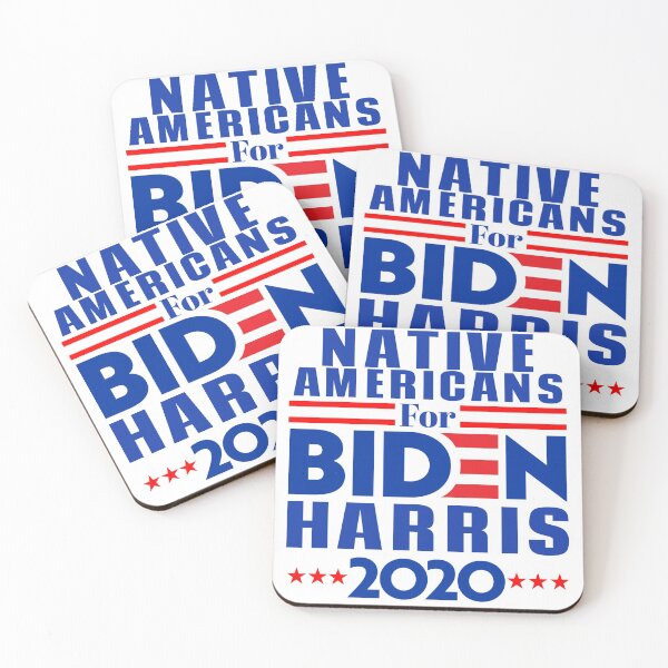 Artikelvorschau, Indianer für Biden Harris 2020 entworfen und verkauft von Feline Rockstars.