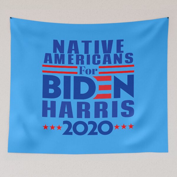 Item preview, Native American for Biden Harris 2020 designed and sold by Feline Rockstars.