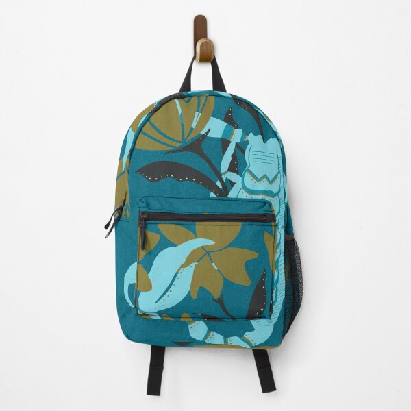 Item preview, Modern Scorpion Desert Folk Art With Cool Botanicals designed and sold by Nugget Of Happiness.