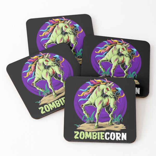 Item preview, Zombiecorn Zombie Unicorn designed and sold by tncgifts.