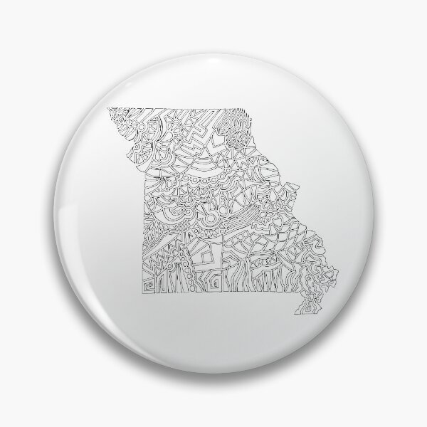 Item preview, Missouri Geometric Pattern designed and sold by designcardinal.