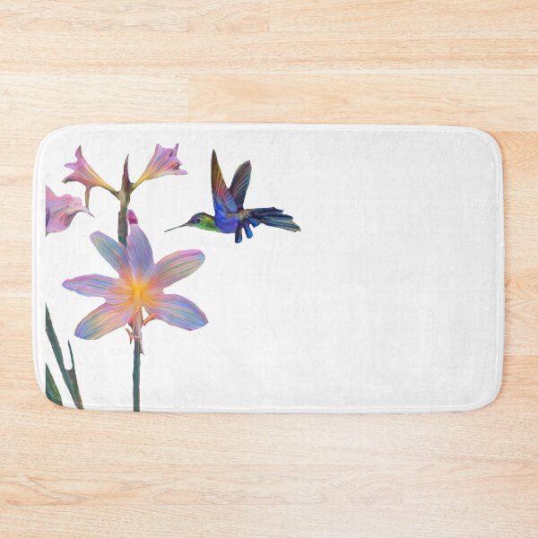 Item preview, Blue Hummingbird and Lily designed and sold by spinningvisions.