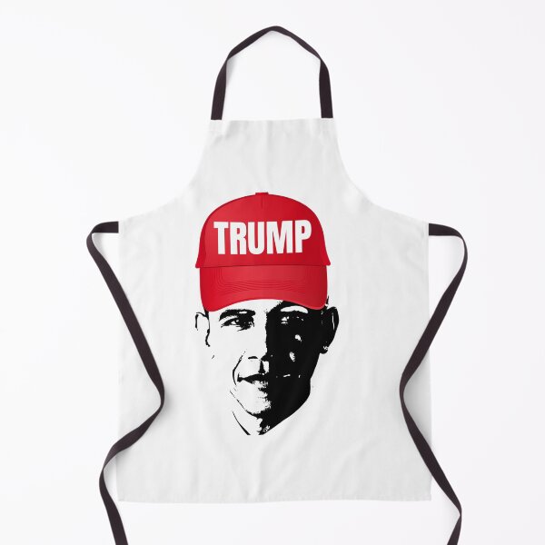 Item preview, Funny Barack Obama in Trump hat designed and sold by 1970Russell.