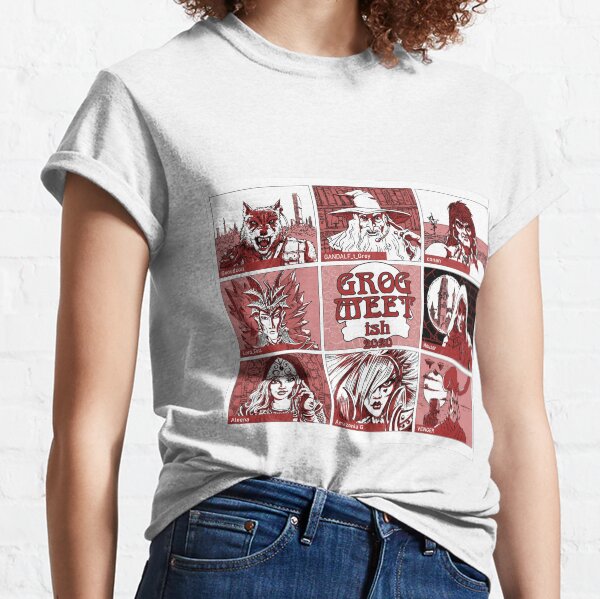 GROGMEETish Celebrity Squares Classic T-Shirt