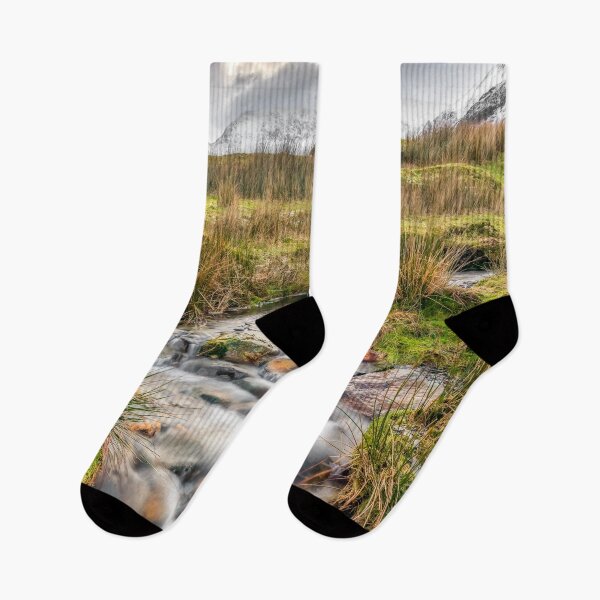 Item preview, Winter Storm Snowdonia Wales designed and sold by AJEvans.