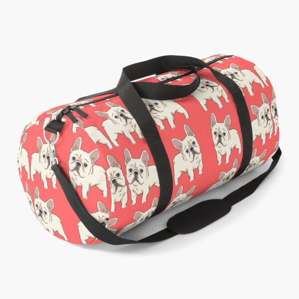 french bulldog seamless pattern Duffle Bag